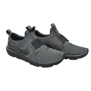 Nike AD Comfort Triple Black Slide On Sneaker Shoe